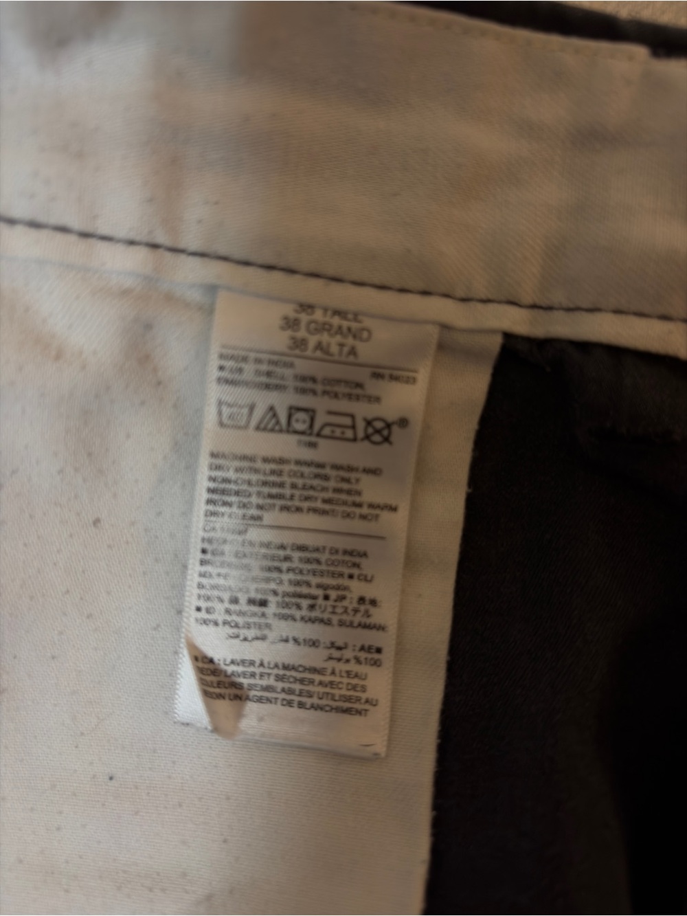 Old Navy Embroidered Lobster Shorts - Navy Blue - Picture 3 of 3